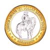 Image 1 : .999 Silver Binions Horseshoe Las Vegas, NV $10 Casino Limited Edition Gaming Token
