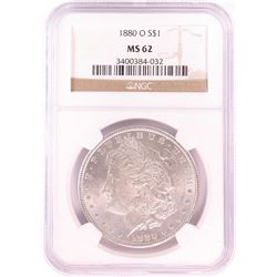 1880-O $1 Morgan Silver Dollar Coin NGC MS62