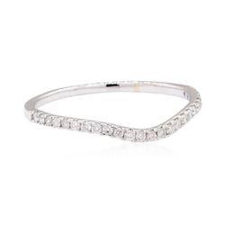 18KT White Gold 0.20 ctw Diamond Ring