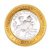 Image 2 : .999 Silver State of Colorado Collectors Series Lark Bunting Gaming Token