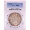Image 1 : 1882-S $1 Morgan Silver Dollar Coin PCGS MS63
