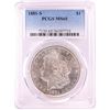 Image 1 : 1881-S $1 Morgan Silver Dollar Coin PCGS MS65