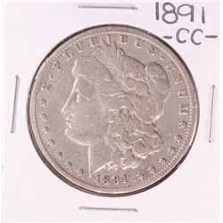 1891-CC $1 Morgan Silver Dollar Coin