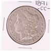 Image 1 : 1891-CC $1 Morgan Silver Dollar Coin