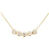 Image 2 : 14KT Yellow Gold 0.40 ctw Diamond Necklace