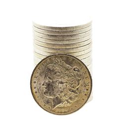 Roll of (20) Brilliant Uncirculated 1884-O $1 Morgan Silver Dollar Coins Nice Toning