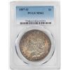 Image 1 : 1897-O $1 Morgan Silver Dollar Coin PCGS MS61 Nice Toning