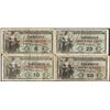 Image 1 : Lot of (4) Series 481 Military Payment Certificate Notes