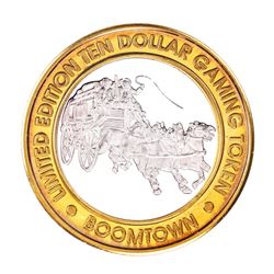 .999 Silver Boomtown Hotel & Casino Verdi, NV $10 Limited Edition Gaming Token