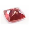 Image 3 : 9.55ct Emerald Cut Pinkish Red Natural Ruby GGL