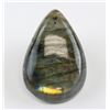 Image 1 : 32.90ct Cabochon Natural Labadorite AGSL