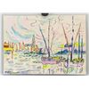 Image 2 : After Paul Signac French Watercolor on Paper