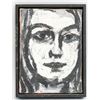 Image 2 : Leon Kossoff British Oil on Canvas Portrait 1982