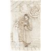 Image 1 : Dante Gabriel Rossetti English Ink on Paper Hamlet