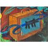 Image 4 : Keith Haring American Pop Oil on Canvas