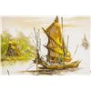 Image 3 : Signed Tong Indonesian Oil on Canvas