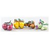 Image 5 : Set of 12 Chinese Republic Porcelain Fruit Figures