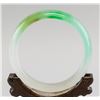 Image 2 : Lot of Two Chinese Bangles Jadeite and Quartz