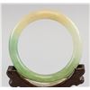 Image 3 : Lot of Two Chinese Bangles Jadeite and Quartz
