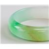 Image 7 : Lot of Two Chinese Bangles Jadeite and Quartz