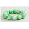 Image 1 : Chinese Green Hardstone Bracelet