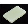 Image 3 : Chinese White Jade Square Pendant