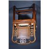 Image 8 : Set of Six Qing Rosewood Chairs Inset Marble