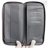 Image 7 : Louis Vuitton Gray Taiga Leather Vertical Zippy Wallet
