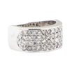 Image 1 : 1.00 ctw Diamond Ring - 14KT White Gold