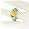 Image 8 : Bulgari 18kt Yellow and White Gold Dual Open Heart Ring
