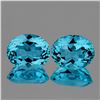 Image 1 : Natutal  Intense Sky Blue Topaz Pair 12 x 10 MM - VVS