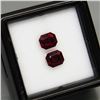 Image 1 : Natural Burma Spinel Pair 5.5 x 5 MM - Untreated
