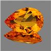 Image 1 : Natural Golden Orange Citrine 16x11 MM [Flawless-VVS]