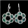 Image 1 : Natural Oval Green Emerald 49 Carats Earrings