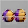Image 2 : NATURAL TOP ANAHI AMETRINE Pair 14x12 Mm - FL