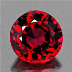 Ntaural AAA Fire Red Burma Spinel {Flawless-VVS1}