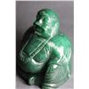 Image 4 : ANTIQUE MUSEUM SIZE CERTIFIED HAND CARVED JADE BUDDHA