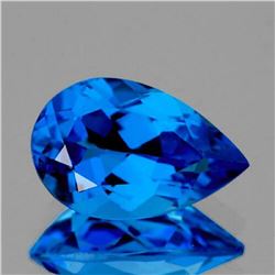 NATURAL AAA Electric SWISS BLUE TOPAZ 16x10.50 MM