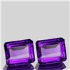 Image 1 : Natural Premium Quality Amethyst Pair  [Flawless-VVS]