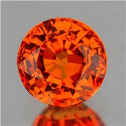 Natural Intense AAA Orange Sapphire {Flawless-VVS}