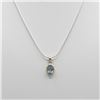 Image 1 : DAZZLING 3.5 CT SKY BLUE TOPAZ PENDANT
