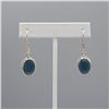 Image 5 : Lovely 4 Piece Blue Sapphire Jewelry Set