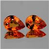 Image 1 : Mandarin Orange Spessartite Garnet Pair