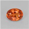 Image 1 : Natural Ceylone Orange Sapphire 5x4 MM