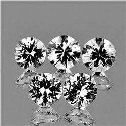 NATURAL DIAMOND WHITE ZIRCON [FLAWLESS-VVS]