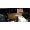 Image 2 : Box of store return appliances and deadbolt protectors