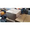 Image 2 : Three boxes of plastic containers with lids APPROX 800