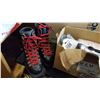 Image 2 : BOX OF SHOES AND ESTATE GOODS