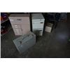 Image 2 : METAL ORGANIZER FILING CABINET, 2 DRAWER FILING CABINET, NAVAL STORAGE CASE AND METAL CASE