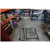 Image 1 : Drying rack, sandwich board frame and 2 metal shelves